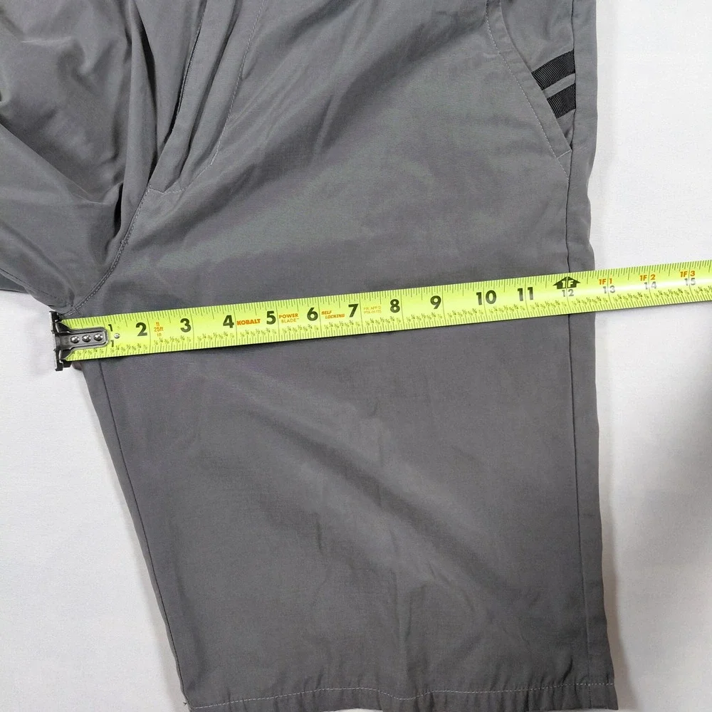 Travis Mathew Mens Grey Performance Golf Shorts 32W